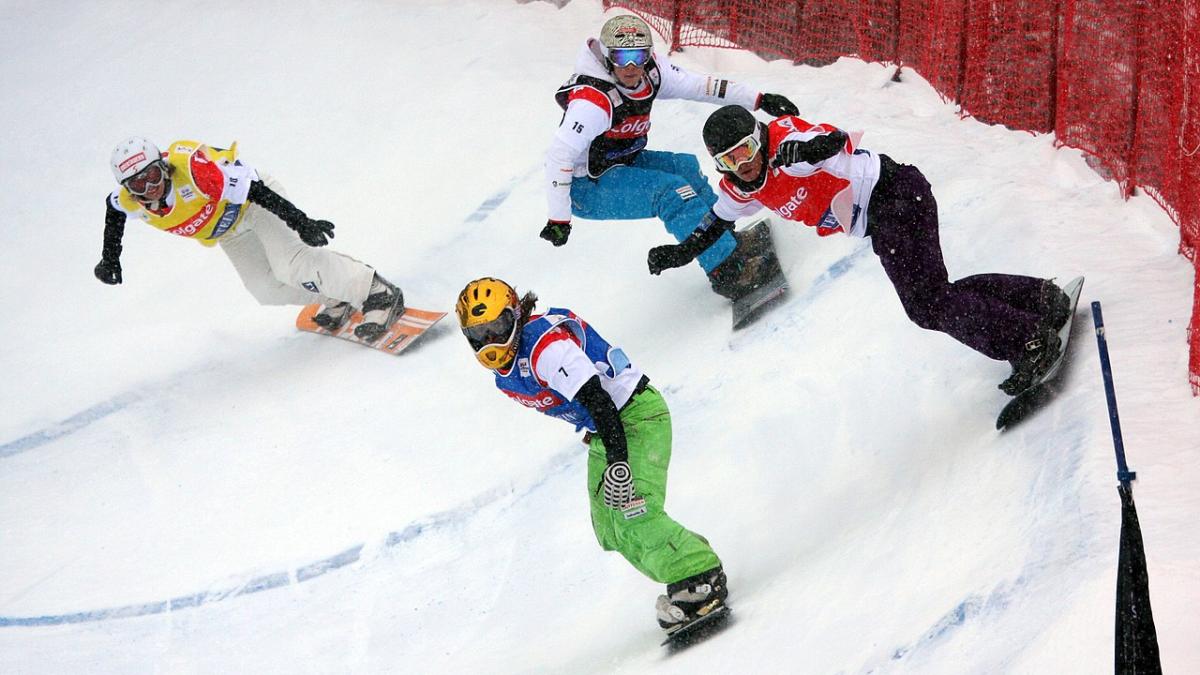 Четвертый четвертьфинал женского сноуборд-кросса 2012 года