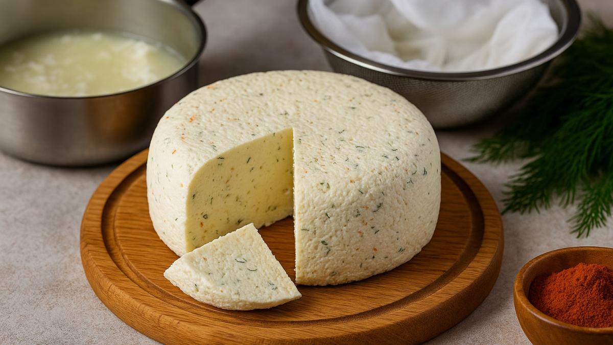Домашний сыр из кислого молока