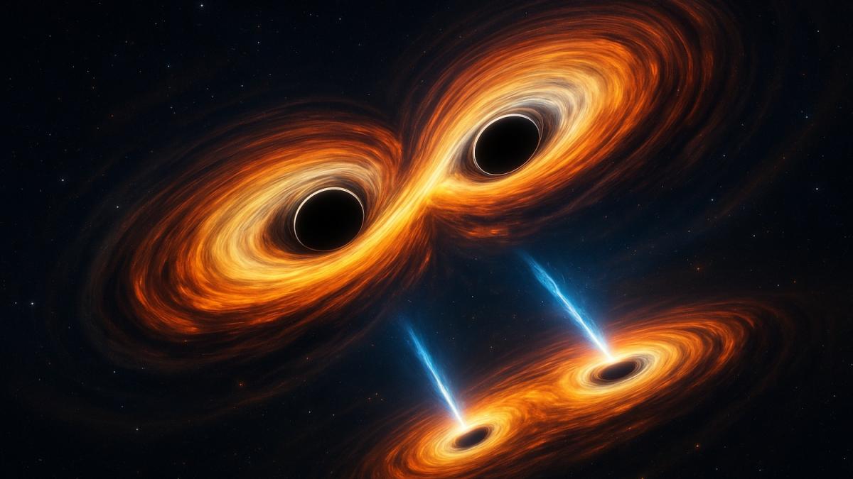 Слияние чёрных дыр