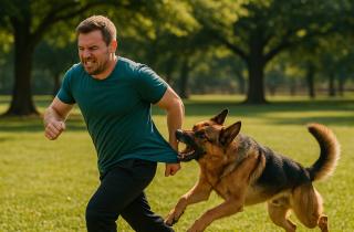 Резкие движения провоцируют собаку на атаку — зоопсихологи