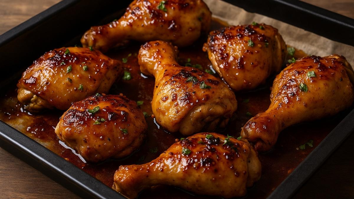 Курица в медово-горчичном соусе Курица в медово-горчичном соусе