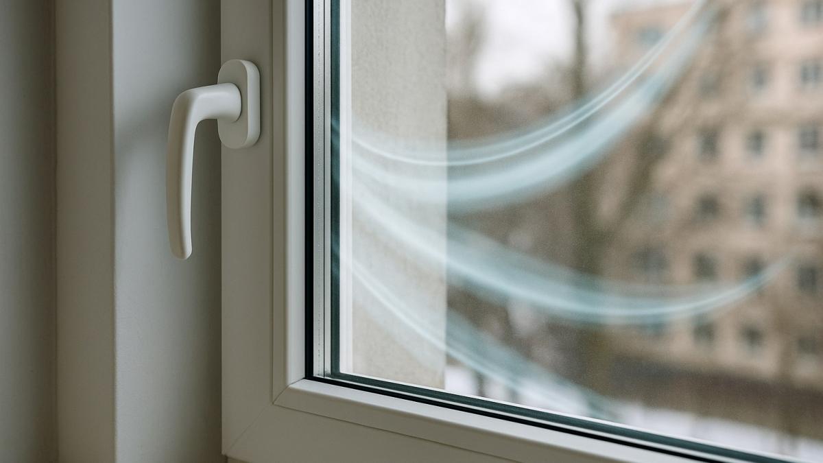 Сквозняк через пластиковое окно