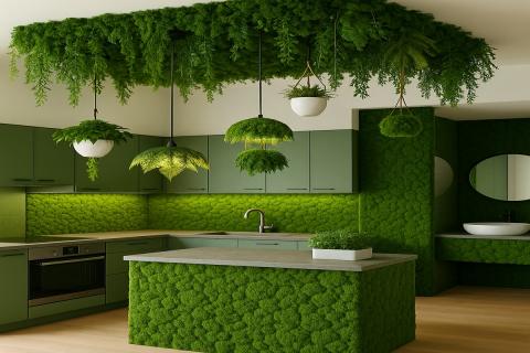 The Spruce: минимализм на кухне достигается отказом от лишних предметов на виду