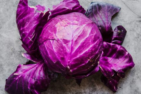 Краснокочанная капуста в салате обеспечивает хруст и сочность — шеф-повара