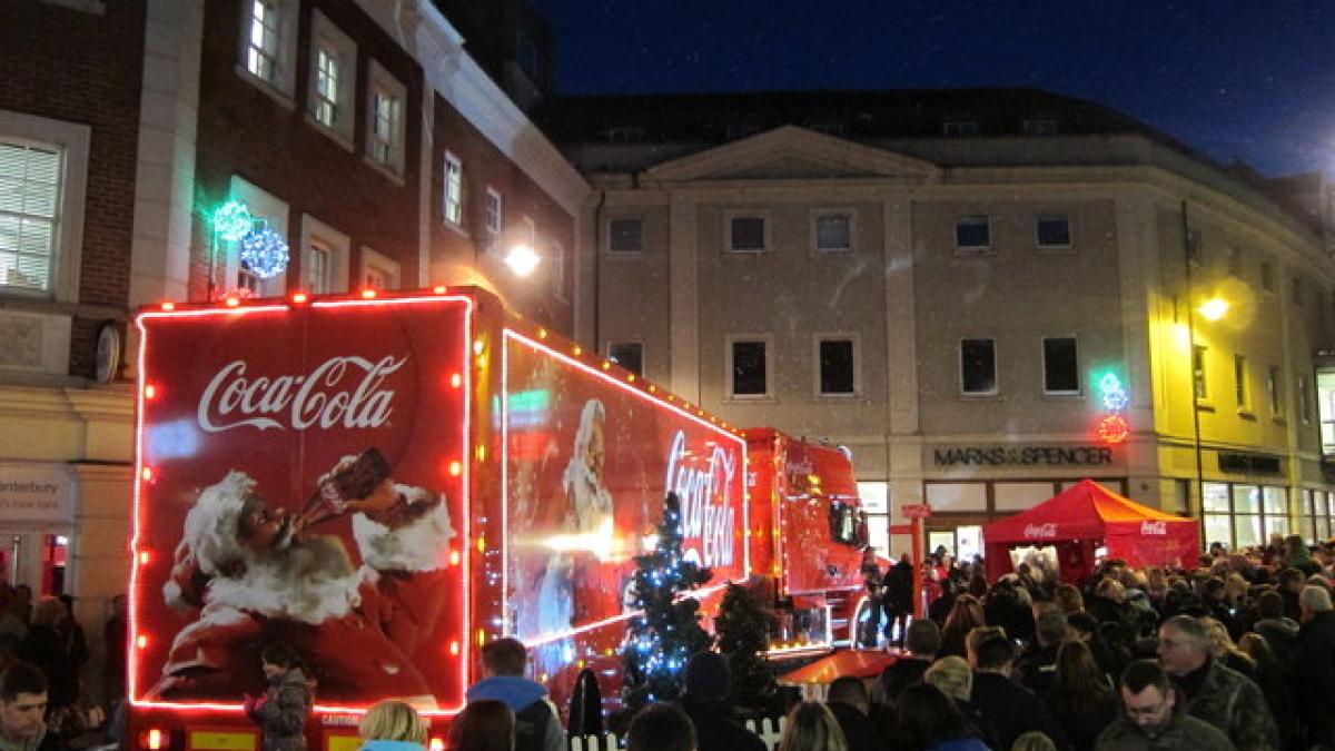 Coca-Cola Truck, Canterbury - geograph.org.uk - 3787433 Coca-Cola Truck, Canterbury - geograph.org.uk - 3787433
