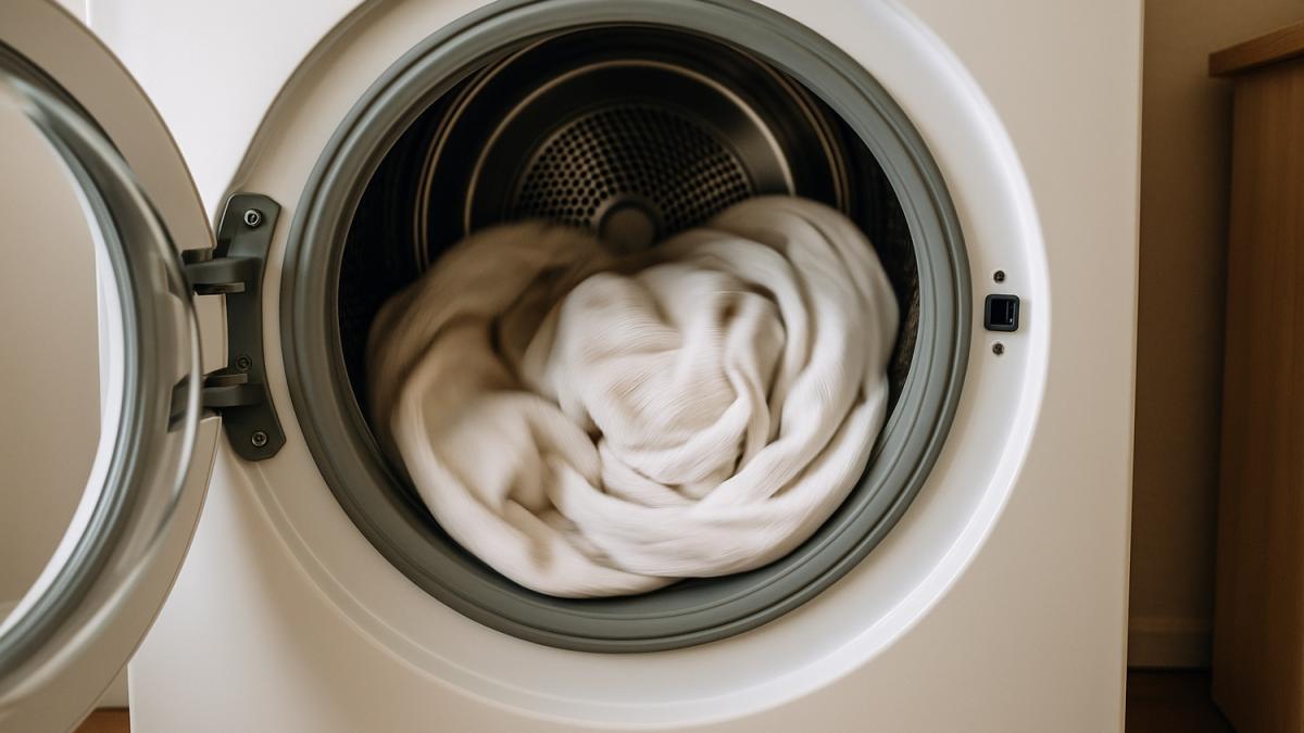 Сушилка в действии