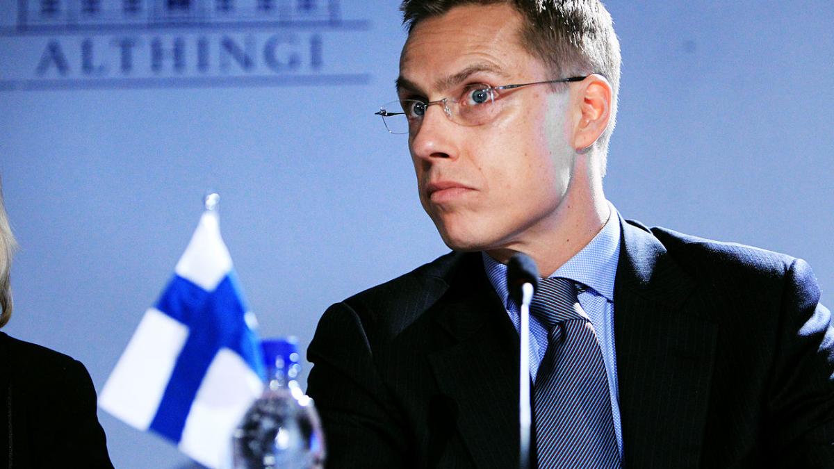 Финский президент Александр Стубб