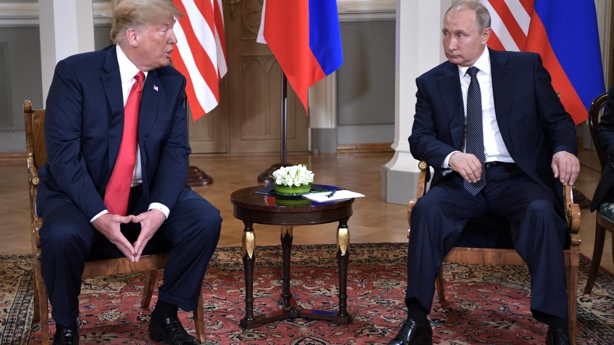 Дональд Трамп и Владимир Путин Дональд Трамп и Владимир Путин