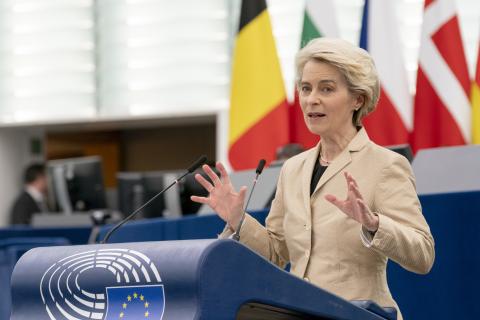Фон дер Ляйен подтвердила разработку плана размещения войск ЕС на Украине