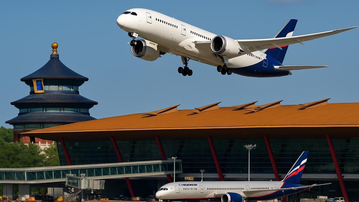 Самолёты в Китай