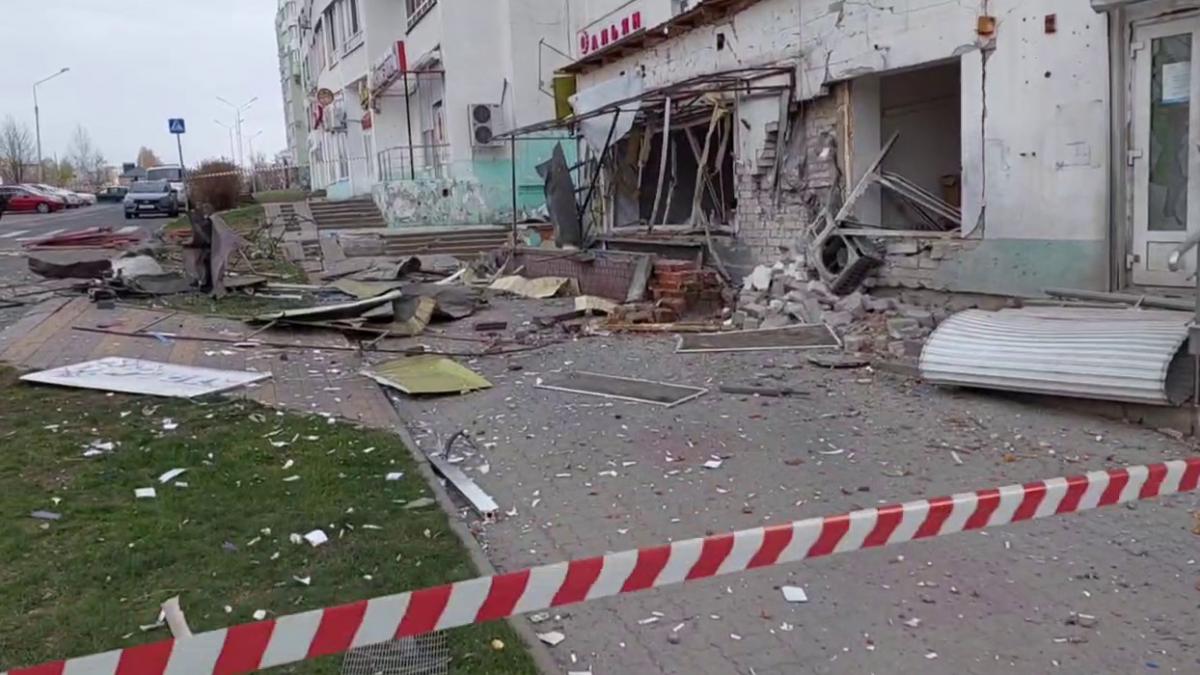 Разрушения в Белгороде после обстрелов ВСУ Разрушения в Белгороде после обстрелов ВСУ