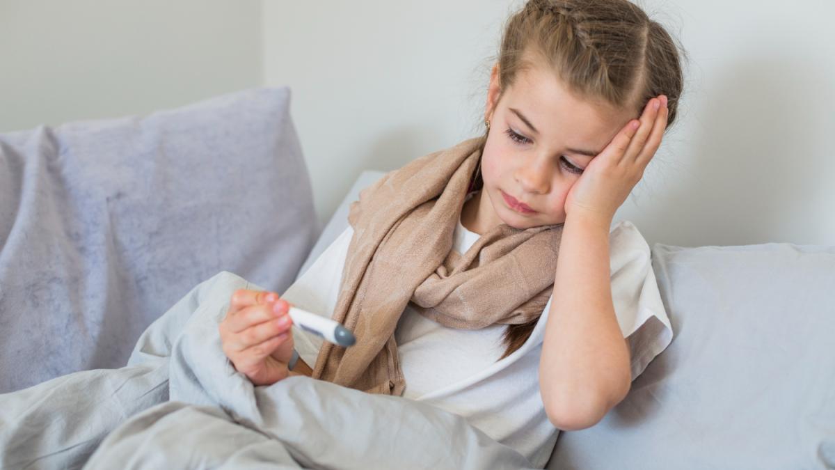 Больная девочка