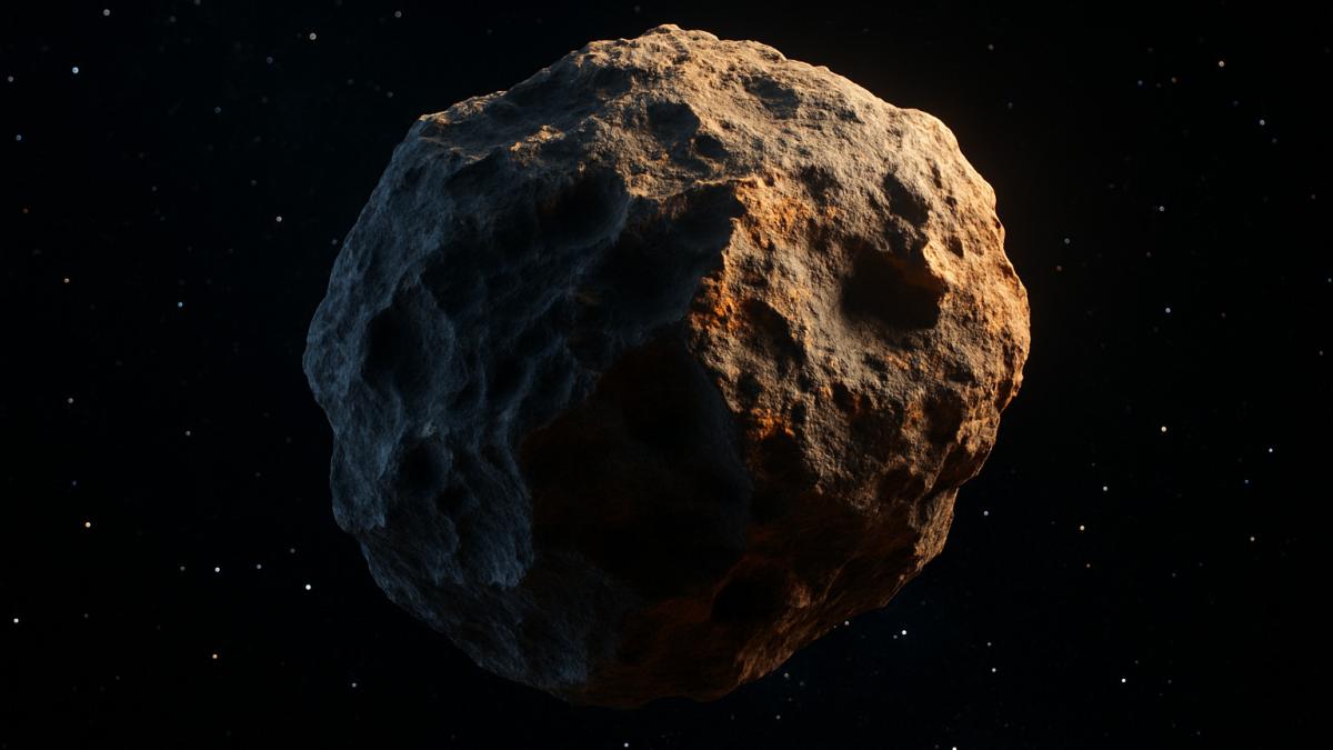 Яркий астероид