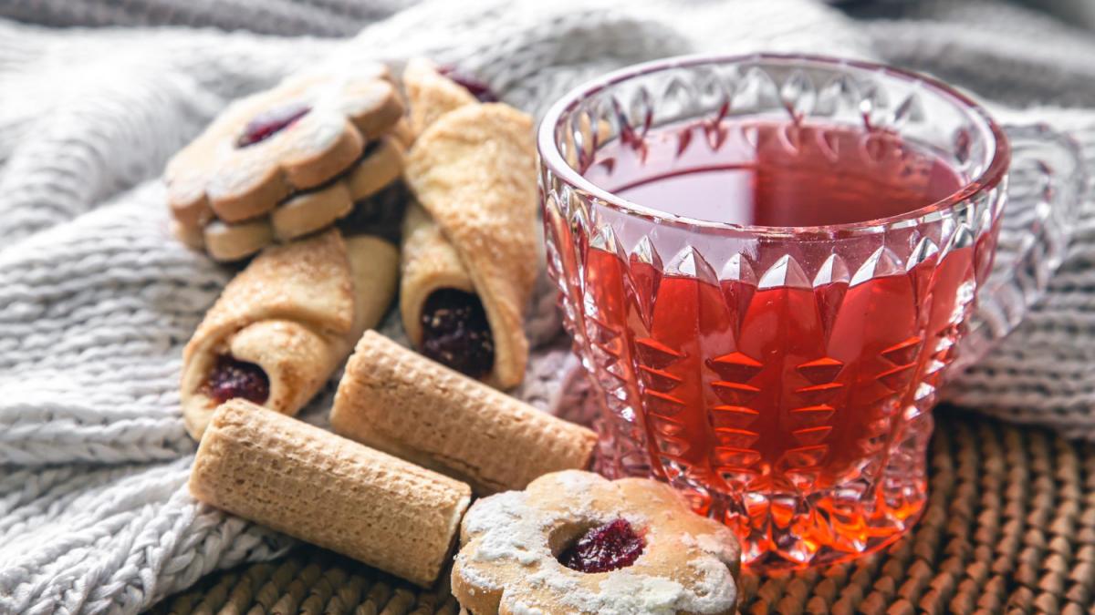 Кисель и печенье Кисель и печенье