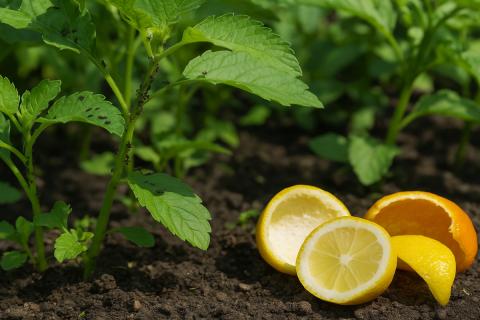 Специалисты Planeta Jardin: цитрусовая кожура защитит растения от муравьёв и тли