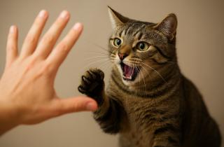 Царапины от кошек могут вызвать серьёзные воспаления, если не промыть вовремя — ветеринары