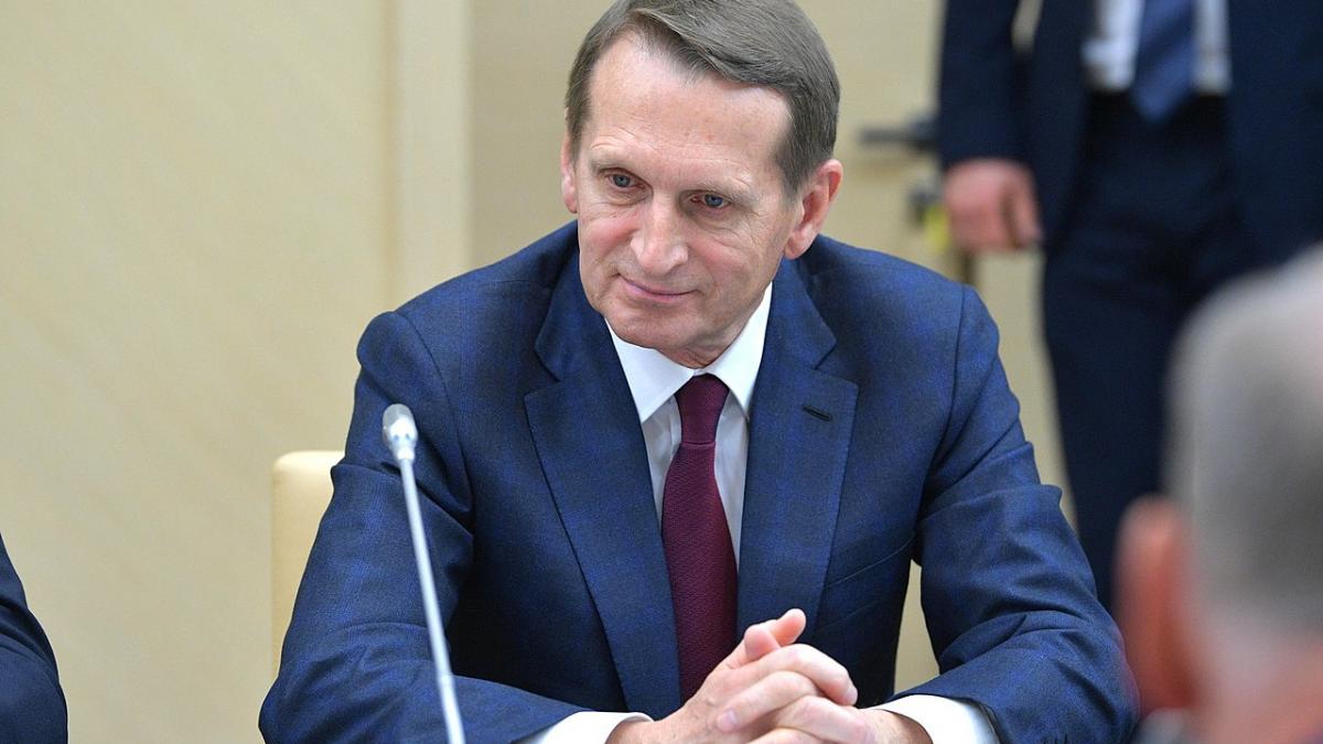 Директор Службы внешней разведки России Сергей Нарышкин Директор Службы внешней разведки России Сергей Нарышкин