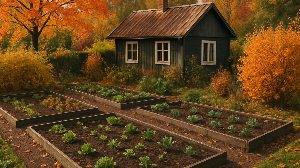 Осень на даче