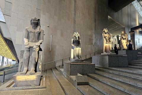 Экспозиция GEM охватывает период 3050 до н.э. - 394 н.э. истории Египта