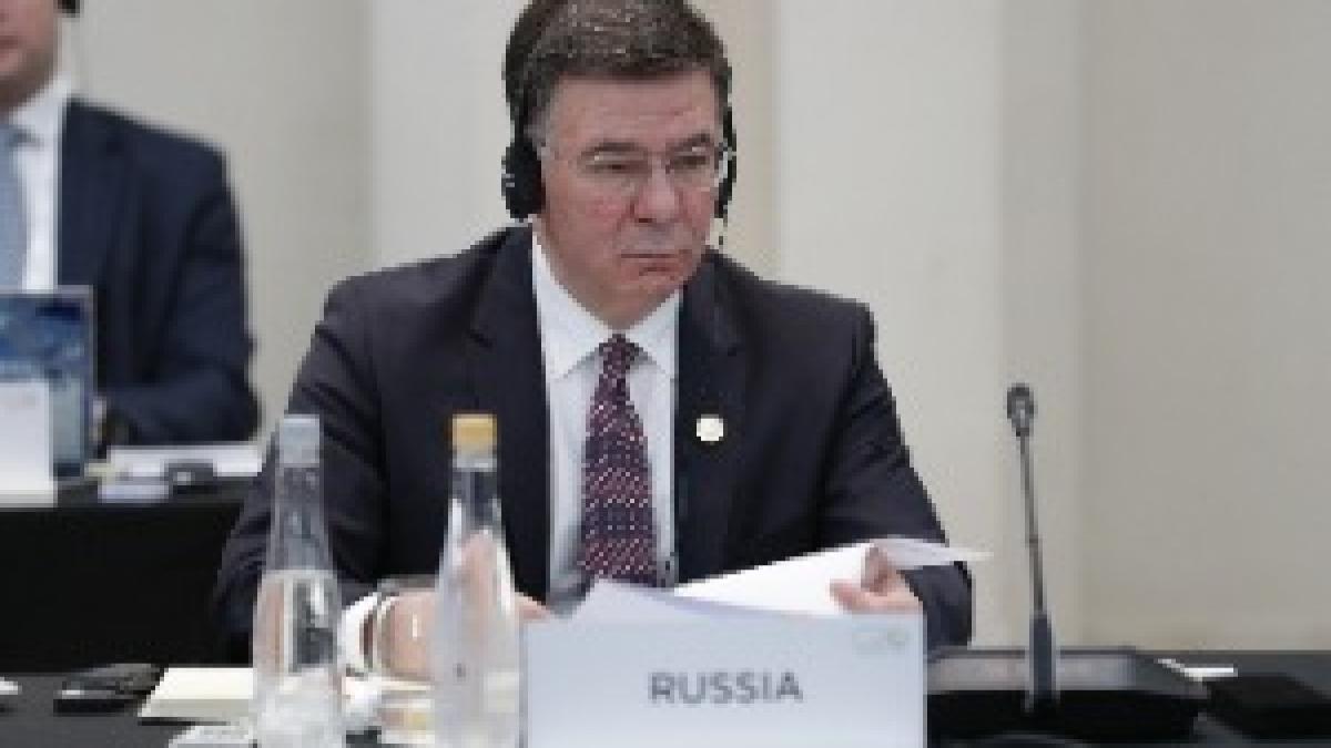 Alexander Pankin, Viceministro de Relaciones Exteriores de Rusia - 40450406170