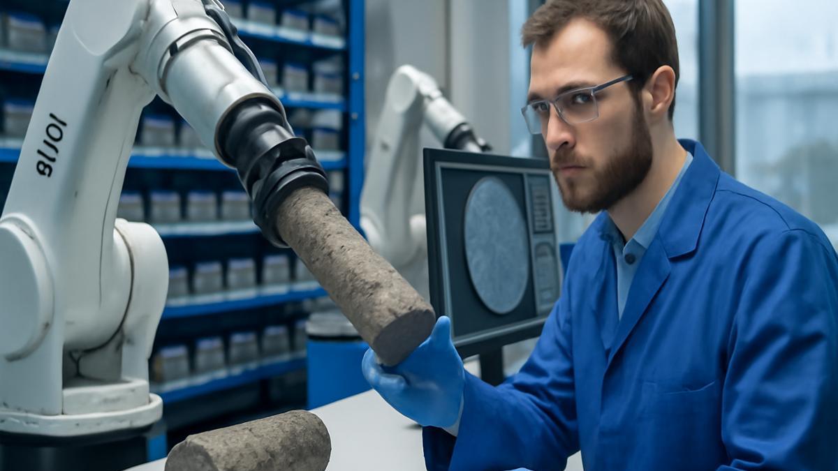 Роботизированная лаборатория для геологических исследований