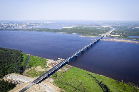 Четвертый мост в Новосибирске откроют 15 декабря 2025 года — Травников