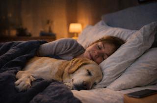 Совместный сон с питомцем является источником психологического комфорта — TF1