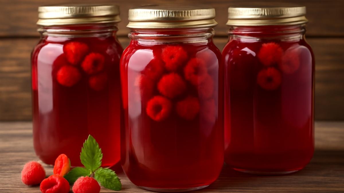 Малиновый компот