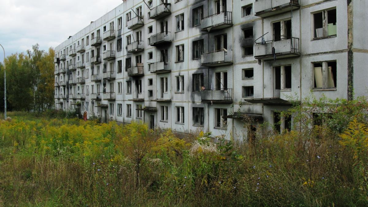Ex-Soviet housing in Milovice, CZ