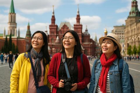 Китайские туристы массово покупают в России матрёшки и икру — Цыганов