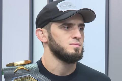 Чемпион UFC Ислам Махачев отреагировал на победу Чимаева под флагом ОАЭ