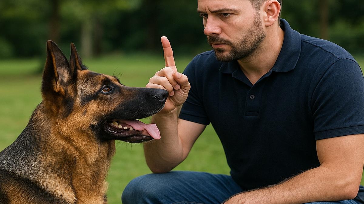 дрессировка собаки на улице