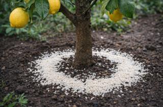 Сырой рис разрыхляет верхний слой почвы под лимоном — iefimerida.gr