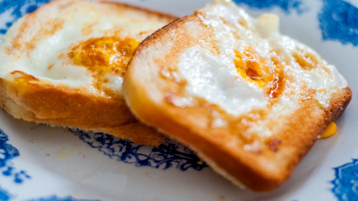 Запечённые ломтики хлеба Запечённые ломтики хлеба