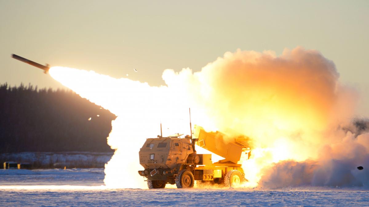 HIMARS launches ordnance during RED FLAG-Alaska 21-1 HIMARS launches ordnance during RED FLAG-Alaska 21-1