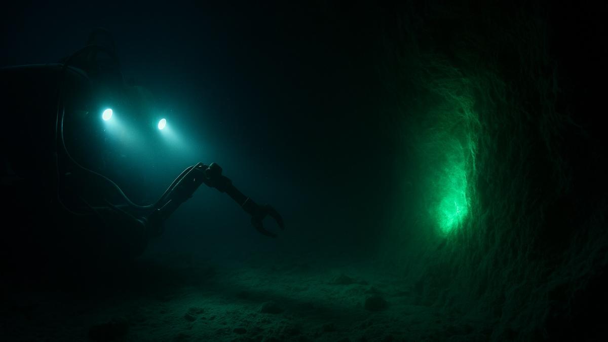 Исследовательский подводный аппарат