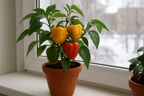 Перец лучше всего растёт рядом с бобовыми и зеленью — Антонов сад