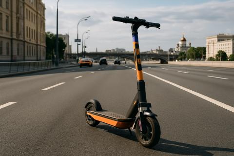В столице пользователи кикшеринга заклеивают и снимают номера самокатов, чтобы избежать штрафов