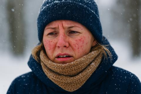 Холодовая аллергия возникает из-за выброса гистамина — врач Галина Котова