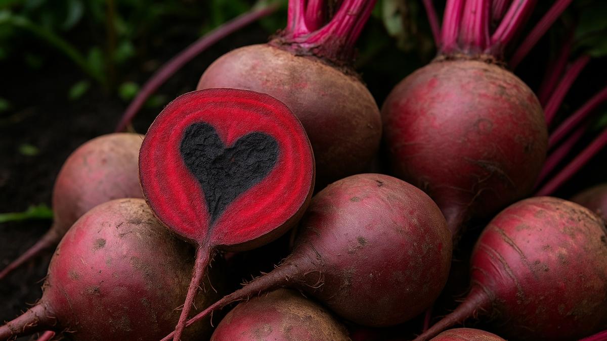 Свекла с гнилью сердечка