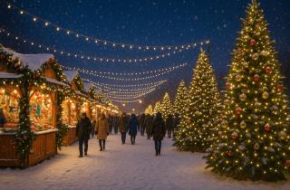 Страсбург, Нюрнберг и Дрезден проводят рождественские ярмарки с гастрономией и концертами — туроператоры