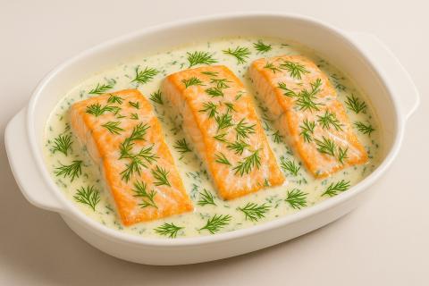 Как запечь горбушу с сыром и луком в духовке