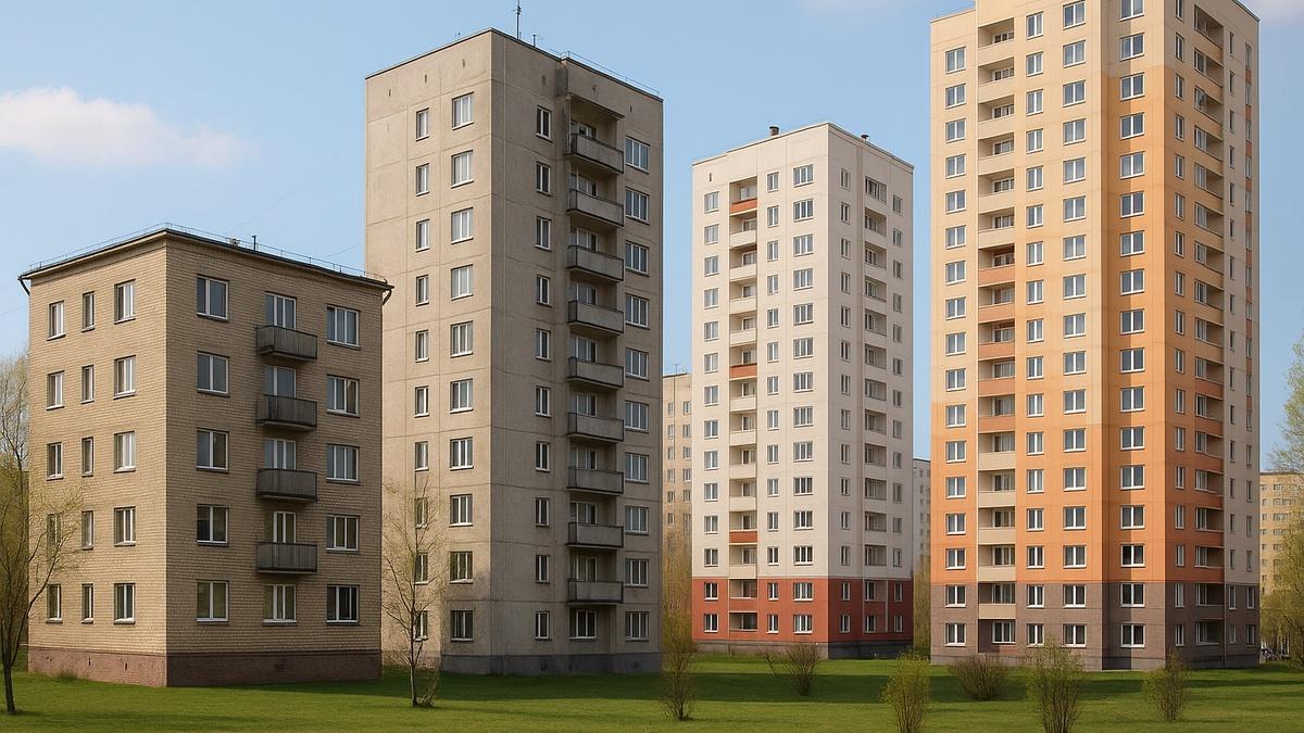 советские многоэтажки