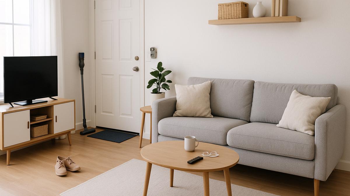 Чистая гостиная