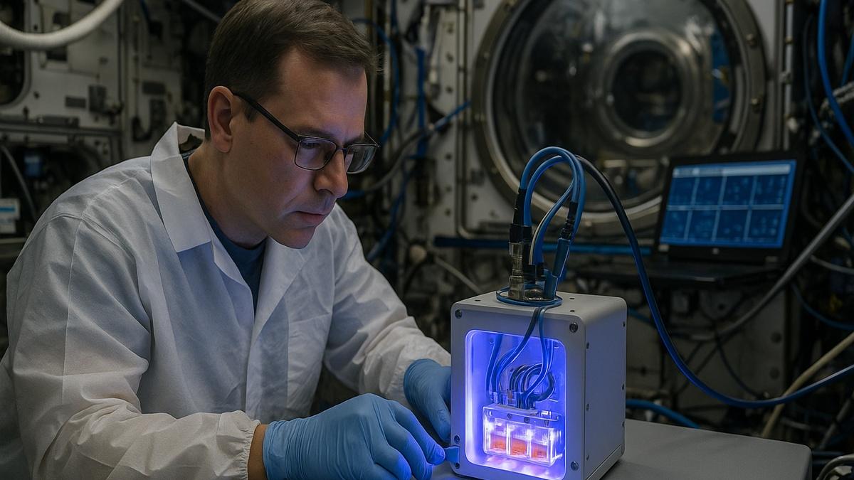 Эксперимент со стволовыми клетками на МКС