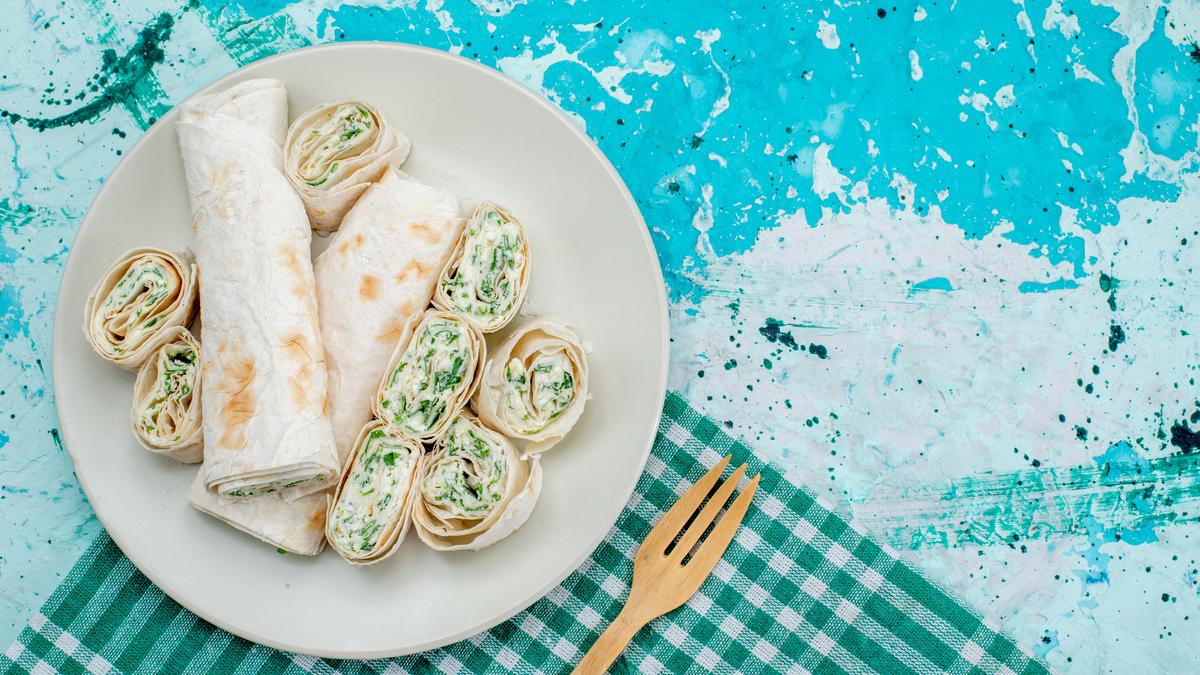 Лаваш с сыром