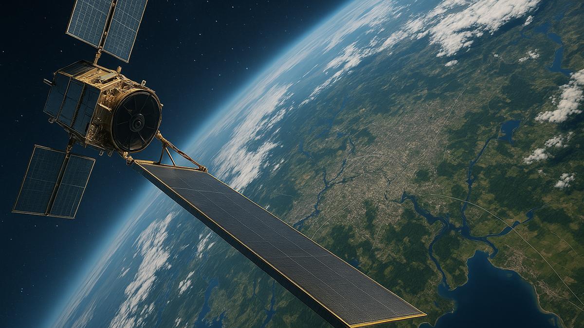 Спутник и SAR-съемка Спутник и SAR-съемка