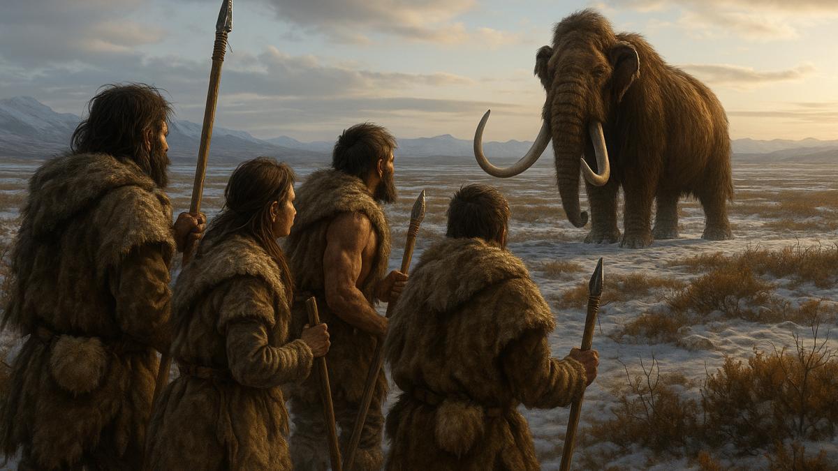 Охотники культуры Кловис и мамонт