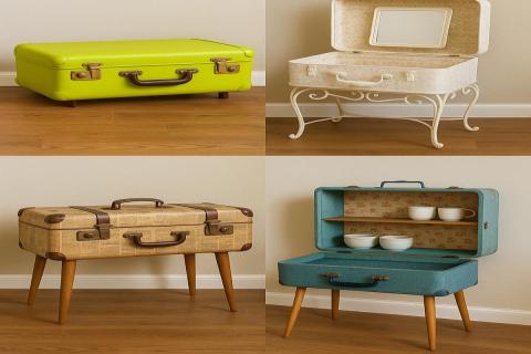 Мастер по декору Фёдор Васильев рассказал, как превратить старый чемодан в стильный предмет интерьера