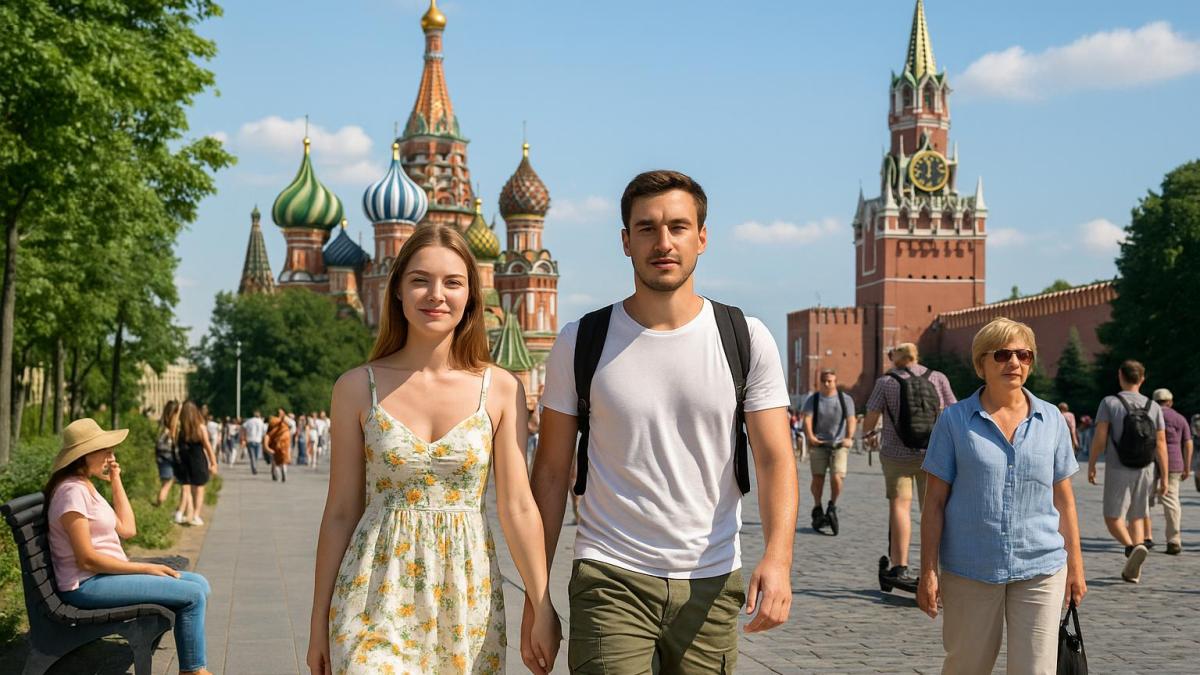 Летняя прогулка на Красной площади Летняя прогулка на Красной площади